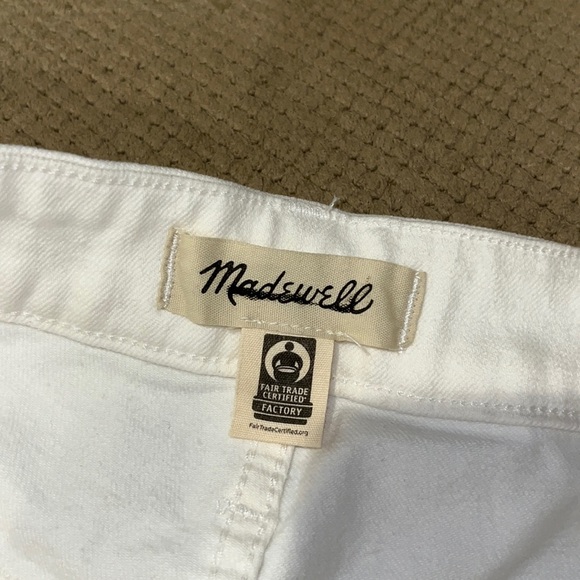 Madewell The Curvy Perfect Vintage Jean in Tile White ND629 - Picture 5 of 7